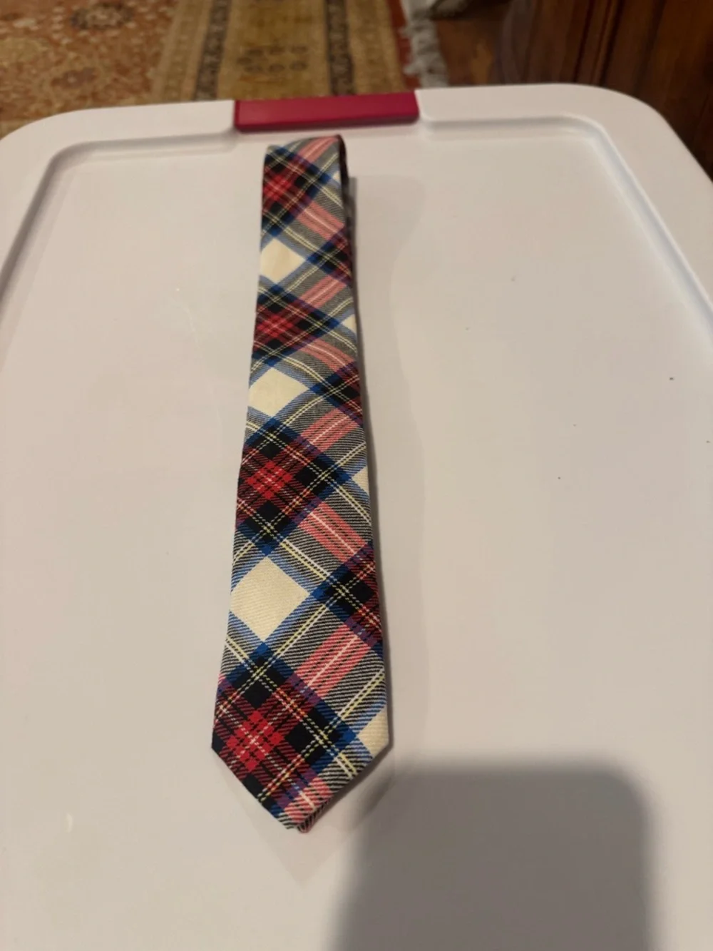 NWT J Crew Crewcuts Boys Tartan Plaid Tie Classic Preppy Cotton‎ Holidays